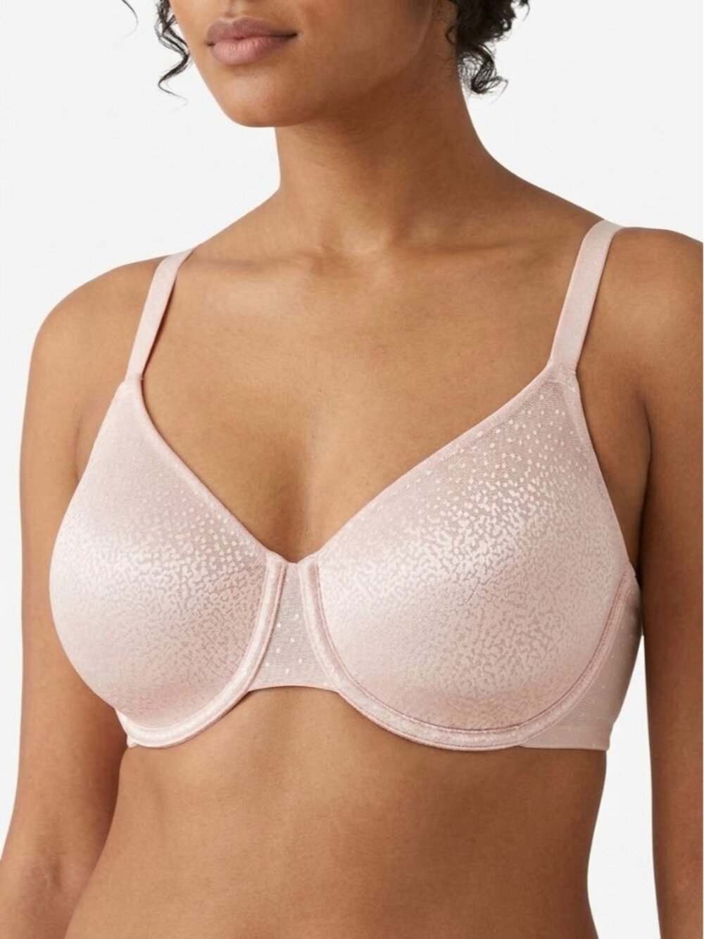 Wacoal 855303 Back Appeal Underwire Back Smoothing Bra Rose Dust 36D NWT